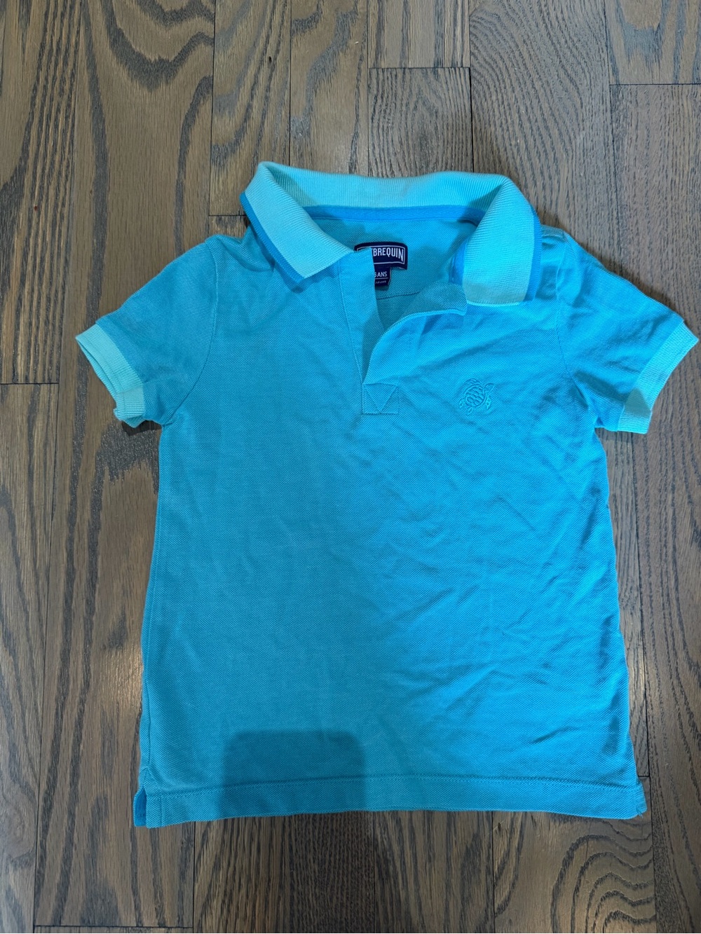 Vilebrequin Turquoise Kids Polo Shirt